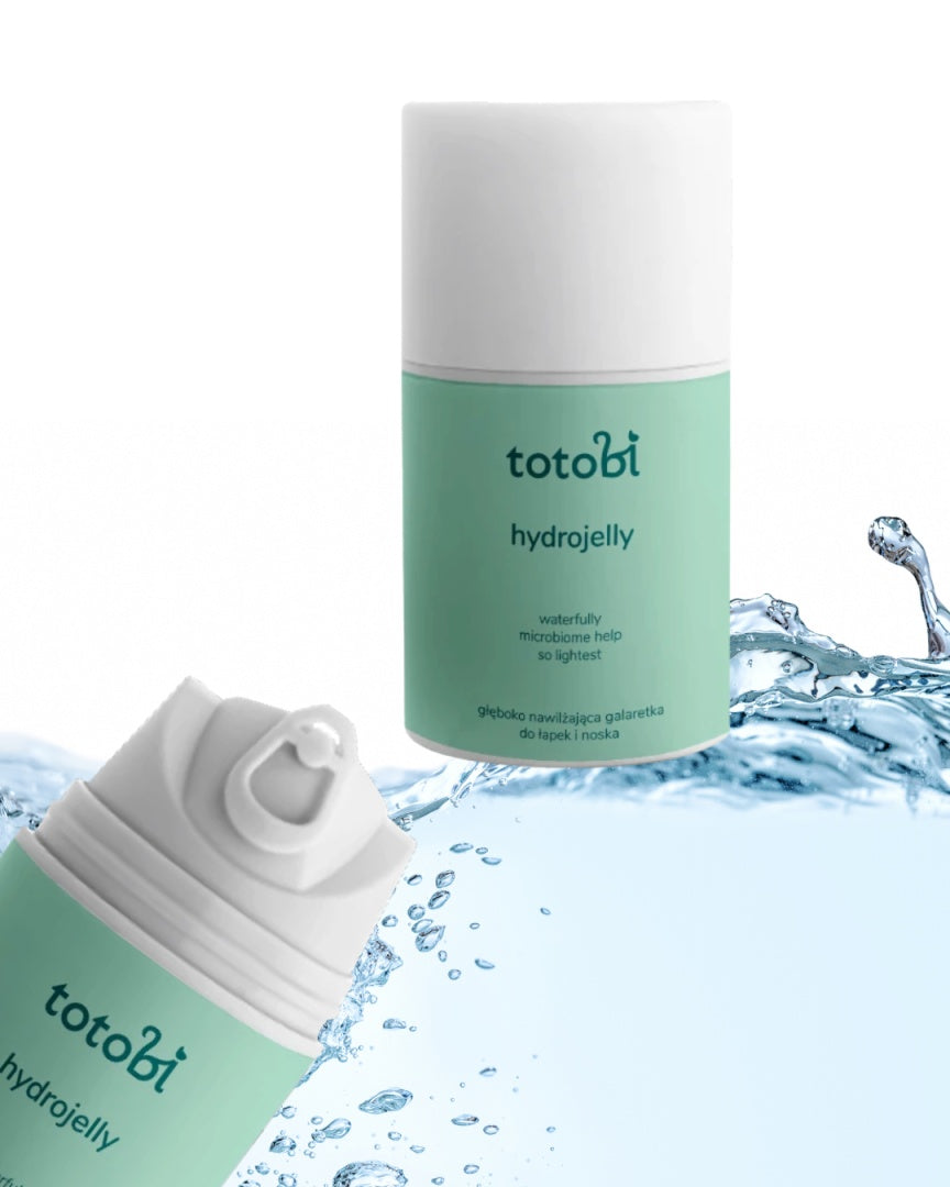 Totobi Hydrojelly 50ml głęboko nawilżająca galaretka do łapek i noskan