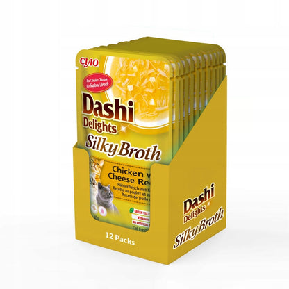 INABA CAT Dashi Delights Silky Chicken Cheese 40g