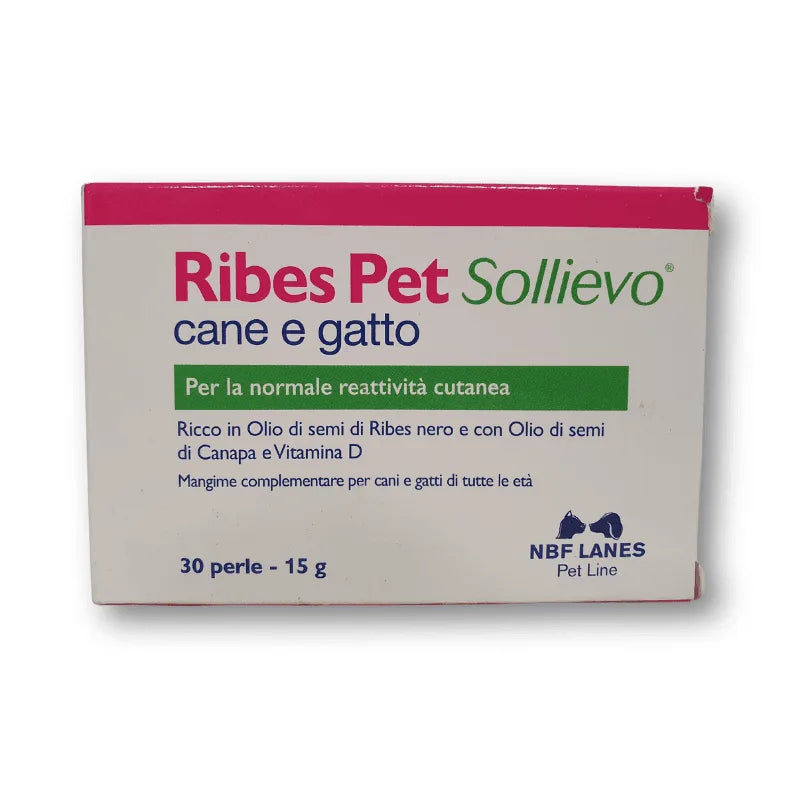 NBF Lanes Ribes Pet Sollievo cane e gatto 30 kapsułek