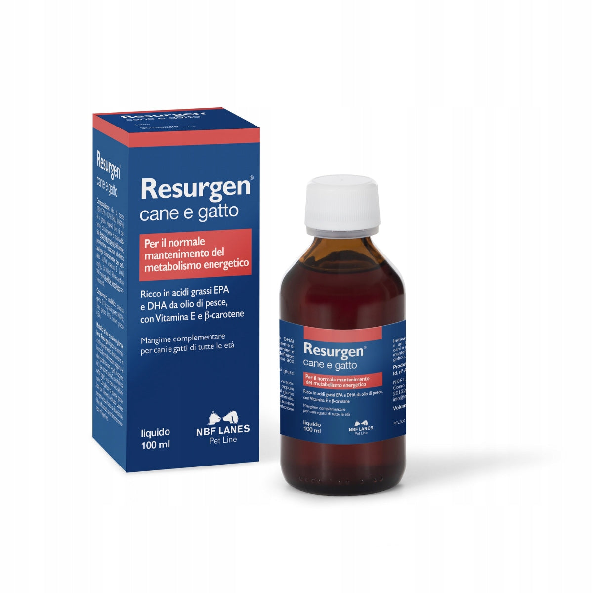 NBF Lanes Resurgen dla Psów i Kotów 100 ml