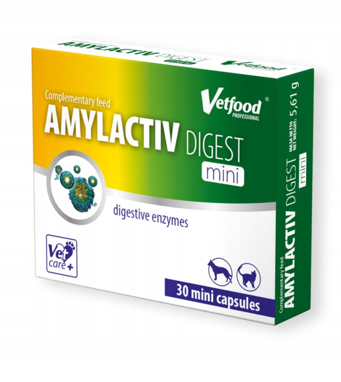 Vetfood Amylactiv Digest Mini 30 kapsułek