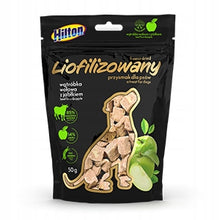 HILTON Liofilizowany przysmak z wątróbką wołową i jabłkiem 50g dla psa