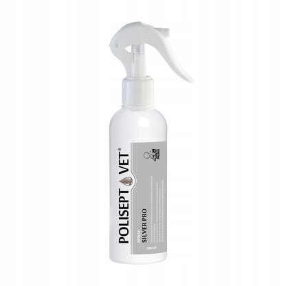 Jm Sante Polisept Vet Spray Silver Pro 200ml Na Rany Oparzenia Uszkodzenia