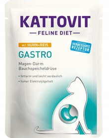 KATTOVIT Gastro kurczak ryż 85g na układ pokarmowy