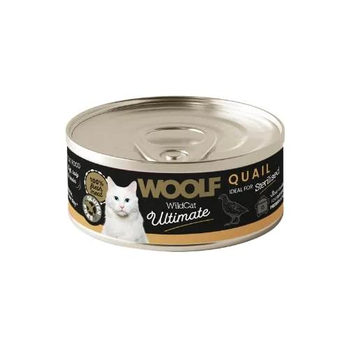 WOOLF Wild Cat Ultimate Can Quail Pate 85g karma mokra dla kota