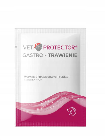 Vet Protector Gastro Trawienie saszetka 6x5g dla psa i kota ZESTAW