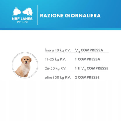 NBF Lanes Artikrill Crescita cane 90 wsparcie wzrostu szczeniąt