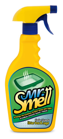 MR. SMELL Litter box & Ccage Refresher 500ml odświeżacz do klatki i kuwety