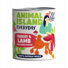 Animal Island Mokra Karma Everyday Dla Psa Indyk z Jagnięciną 800 g