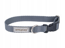 Amiplay Obroża regulowana Samba L Szary