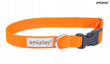 Amiplay Obroża regulowana Samba S Pomarańczowy