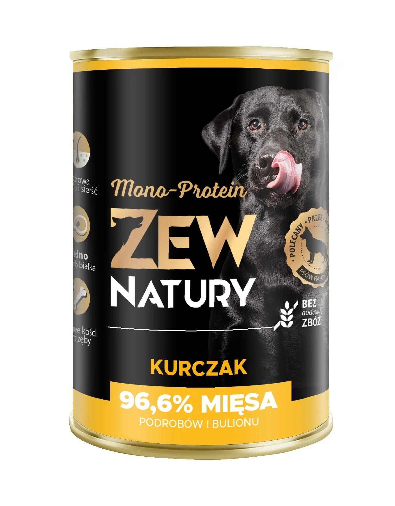 Zew Natury Mono Protein Kurczak 400g karma mokra dla psów dorosłych