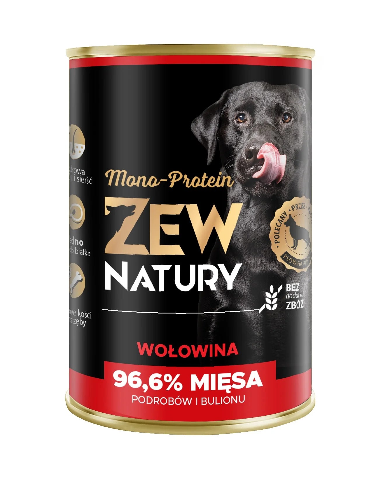 Zew Natury Mono Protein Wołowina 400g karma mokra dla psów dorosłych