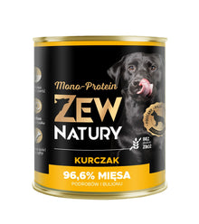 Zew Natury Mono Protein Kurczak 800g karma mokra dla psów dorosłych
