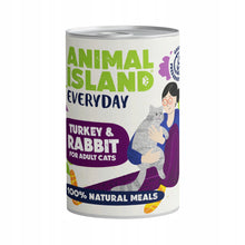 Animal Island Mokra Karma Everyday Dla Kota Indyk z Królikiem 400 g