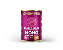 CHAMPER Bones&Joints Monobiałkowa Indyk 400g karma mokra dla psów dorosłych