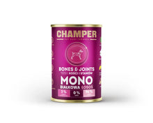 CHAMPER Bones&Joints Monobiałkowa Łosoś 400g karma mokra dla psów dorosłych