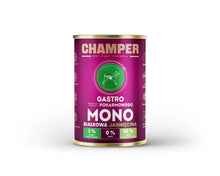 CHAMPER Gastro Monobiałkowa Jagnięcina 400g karma mokra dla psów dorosłych