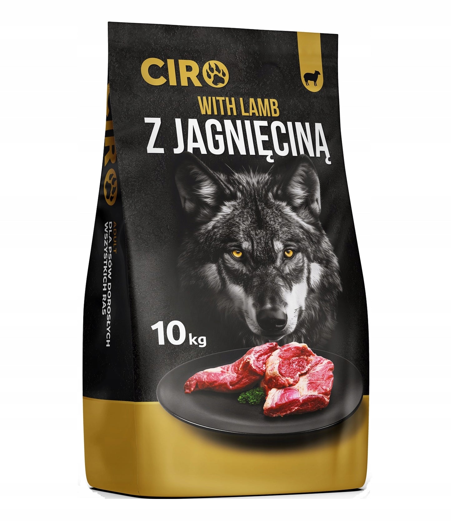 CIRO z JAGNIĘCINĄ Dla Dorosłych Psów Wszystkich Ras 10kg