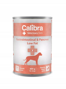 CALIBRA VD Dog Gastrointestinal Low Fat 400g mokra karma dla psów z chorą trzustką