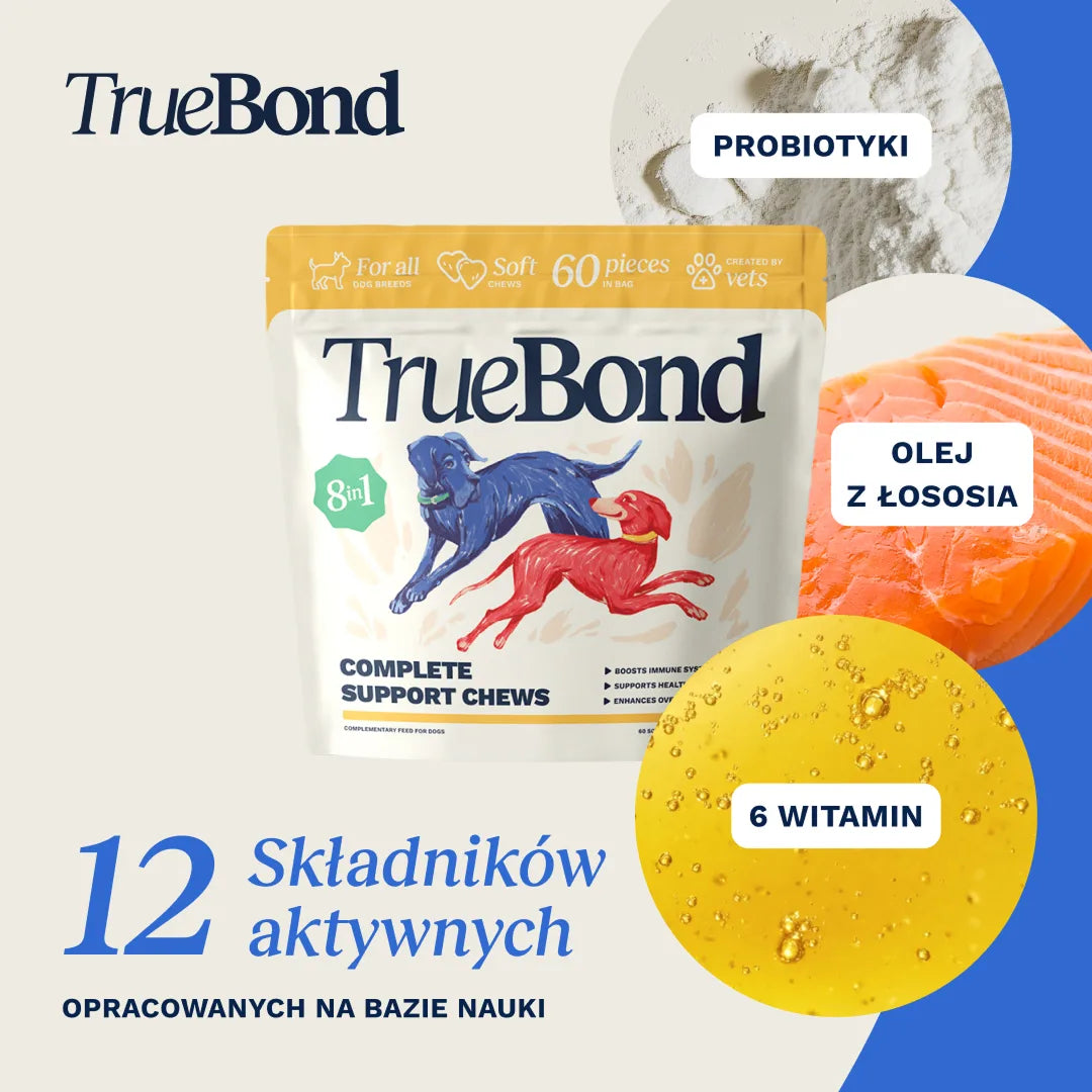 TRUEBOND 8w1 kompletne wsparcie suplement dla psa