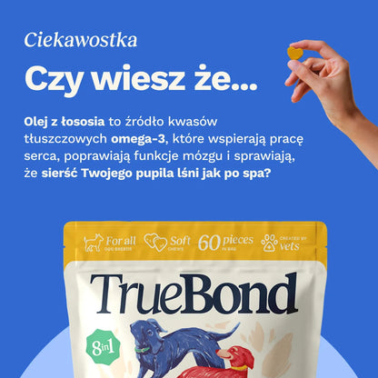 TRUEBOND 8w1 kompletne wsparcie suplement dla psa
