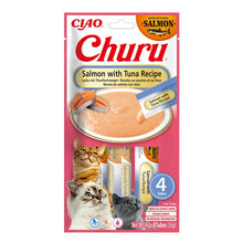 INABA CAT CHURU SALMON WITH TUNA 4x14g (56g)