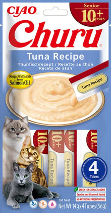 INABA CAT CHURU SENIOR TUNA 4x14g (56g)