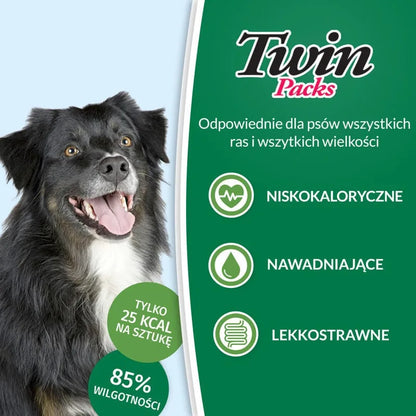INABA DOG Twin kurczak warzywa i wołowina 12x2x40g