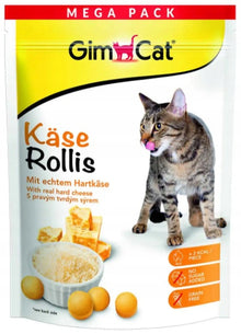 Gimcat Kase Rollis Przysmak dla kotów kuleczki z serem 425g