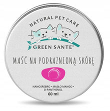 Green Sante - Naturalna Maść na Podrażnioną Skórę dla Psa i Kota 60ml