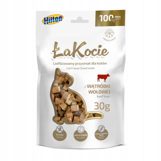Przysmaki dla Kota Liofilizowana wątróbka wołowa 30g