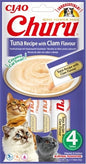 Inaba Cat Churu Tuńczyk z Małżami Przysmak Dla Kota 4 x 14 g