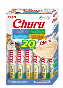 INABA CAT Churu miks z tuńczykiem 20x14g (280g)