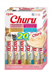 INABA CAT Churu mix z owocami morza 20x14g (280g)