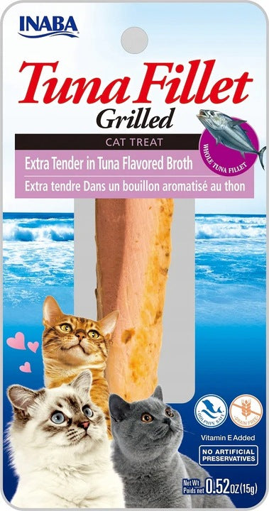 Inaba Cat Tuna Filet z Tuńczyka w Bardzo Delikatnym Bulionie z Tuńczyka 15 g