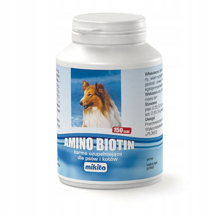 Mikita Amino Biotin Dla Psa I Kota 150 Tabletek