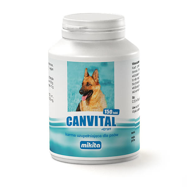 Mikita Canvital + Tran Dla Psa 150 Tabletek