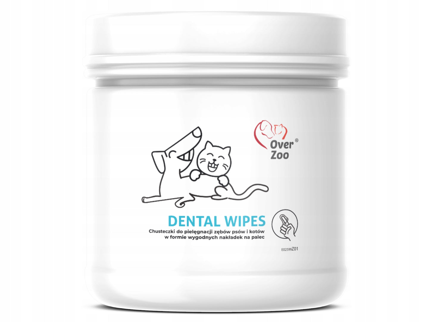 Over Zoo DENTAL WIPES Chusteczki do pielęgnacji zębów 50szt