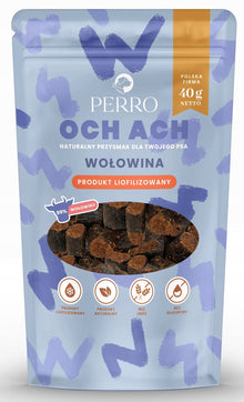 PERRO OCH ACH Wołowina Przysmaki liofilizowane 40g