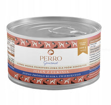 PERRO Gourmet Jeleń z cukinią 200g monobiałkowa karma dla psów dorosłych