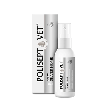 JM SANTE Polisept Vet Spray Silver 500ml do oczyszczania ran