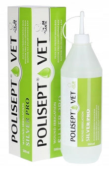 JM SANTE polisept vet wound irrigation silver pro 500ml