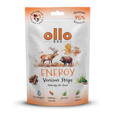 Ollo Air Dried Energy Venison Strips 80g delikatnie przysmaki energetyczne