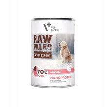 RAW PALEO mokra karma dla psów dorosłych wieprzowina 400g