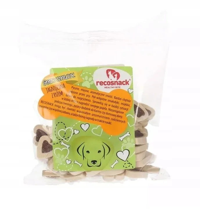RECOSNACK jagnięcina z ryżem 20g
