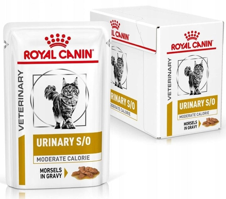 ROYAL CANIN Urinary S/O Moderate Calorie 12x85g karma dla dorosłych kotów