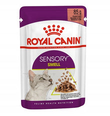 Royal Canin Sensory Smell Karma Mokra Kawałki w Sosie Dla Kotów Dorosłych Pobudzająca Wrażenia Węchowe 85 g