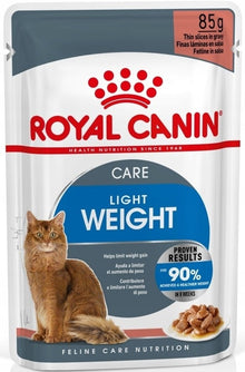 ROYAL CANIN Light Weight Care Karma Mokra W sosie Dla Kotów Dorosłych Z Tendencją Do Nadwagi 85 g
