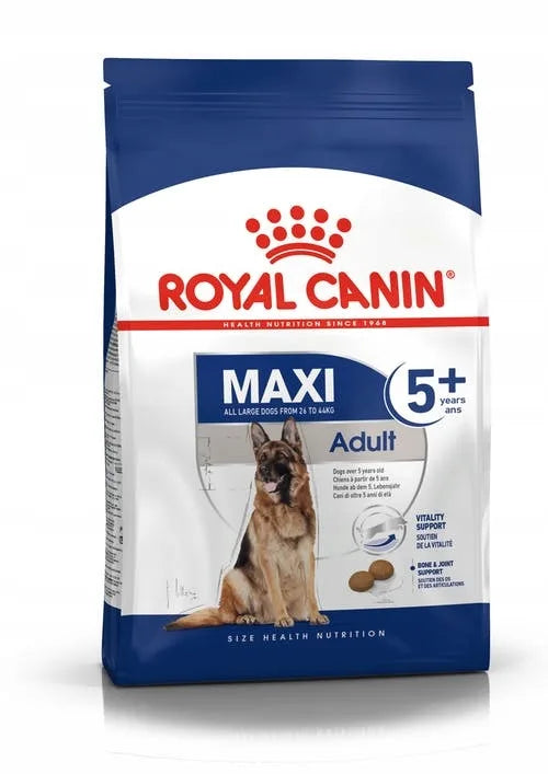 ROYAL CANIN Maxi Adult 5+ Karma Sucha Dla Psów Starszych Od 5 Do 8 Roku Życia Ras Dużych 15 kg